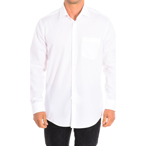 tekstylia Męskie Koszule z długim rękawem Seidensticker 003000-01 Biały