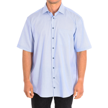 tekstylia Męskie Koszule z krótkim rękawem Seidensticker 312299-13 Niebieski