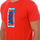 tekstylia Męskie T-shirty z krótkim rękawem Bikkembergs BKK2MTS04-RED Czerwony