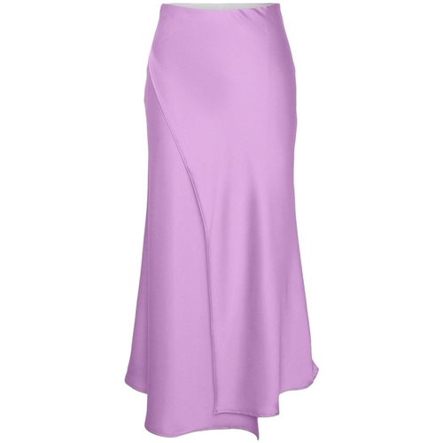 tekstylia Damskie Spódnice Y.a.s YAS Hilly Skirt - African Violet Fioletowy