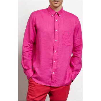 tekstylia Męskie Koszule z długim rękawem Eden Park E23CHECL0018 Różowy
