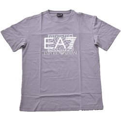 tekstylia Męskie T-shirty z krótkim rękawem Emporio Armani EA7 3RPT01 PJ02Z Szary