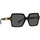 Zegarki & Biżuteria  Damskie okulary przeciwsłoneczne Versace Occhiali da Sole  VE4441 GB1/87 Czarny