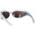 Zegarki & Biżuteria  okulary przeciwsłoneczne Balenciaga Occhiali da Sole  Spike Rectangle BB0255S 003 Srebrny
