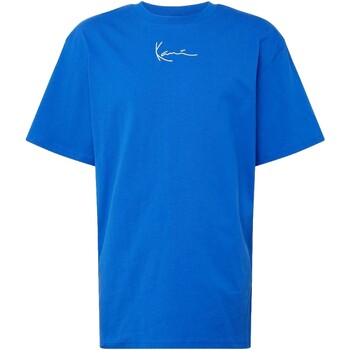 tekstylia Męskie T-shirty z krótkim rękawem Karl Kani  Niebieski