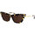 Zegarki & Biżuteria  okulary przeciwsłoneczne Bottega Veneta Occhiali da Sole  BV1241S 002 Brązowy