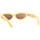 Zegarki & Biżuteria  okulary przeciwsłoneczne Bottega Veneta Occhiali da Sole  Unapologetic BV1211S 005 Złoty