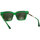 Zegarki & Biżuteria  Damskie okulary przeciwsłoneczne Bottega Veneta Occhiali da Sole  Minimalist BV1242S 003 Zielony