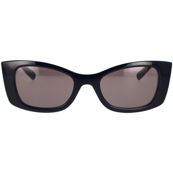 Zegarki & Biżuteria  Damskie okulary przeciwsłoneczne Yves Saint Laurent Occhiali da Sole Saint Laurent New Wave SL 593 001 Czarny