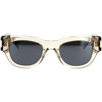 Zegarki & Biżuteria  Damskie okulary przeciwsłoneczne Yves Saint Laurent Occhiali da Sole Saint Laurent SL 573 003 Beżowy