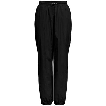 tekstylia Damskie Spodnie Only Jose Woven Pants - Black Czarny