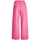 tekstylia Damskie Spodnie Jjxx Pants Vigga Wide - Carmine Rose Różowy