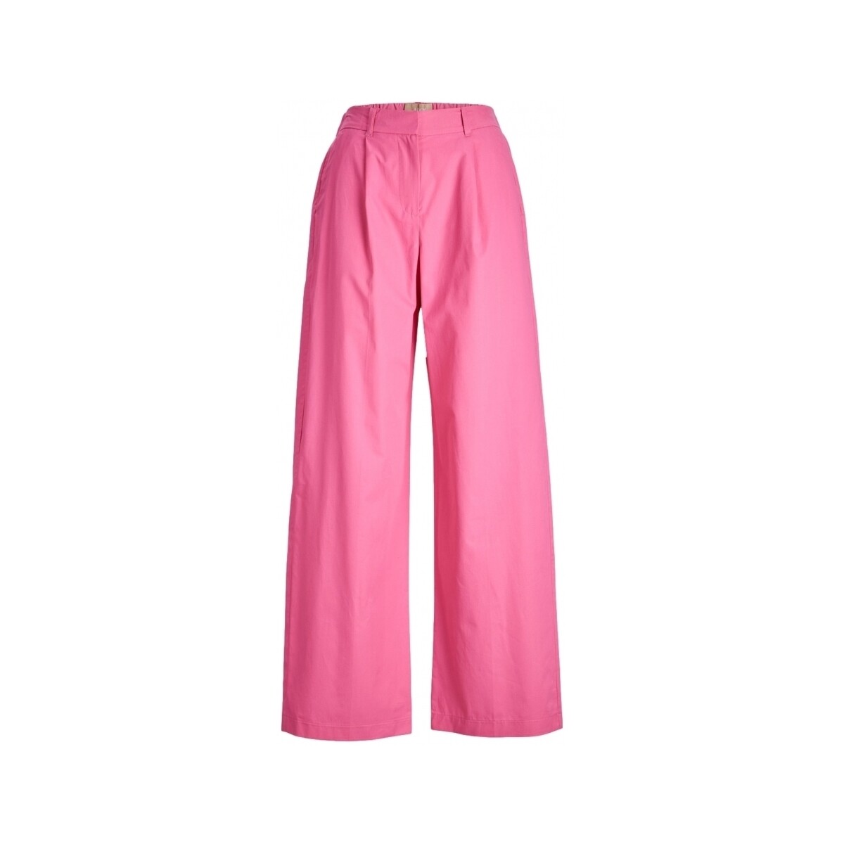 tekstylia Damskie Spodnie Jjxx Pants Vigga Wide - Carmine Rose Różowy