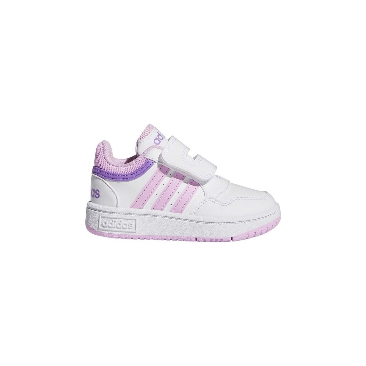 Buty Dziecko Trampki adidas Originals Baby Hoops 3.0 CF I IF7734 Biały