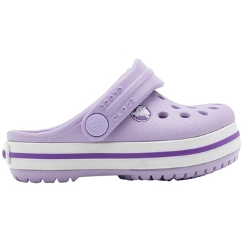 Crocs Sandálias Baby Crocband - Lavender/Neon Purple Fioletowy