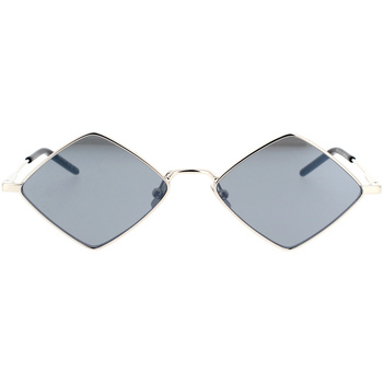 Zegarki & Biżuteria  okulary przeciwsłoneczne Yves Saint Laurent Occhiali da Sole Saint Laurent New Wave SL 302 Lisa 010 Srebrny