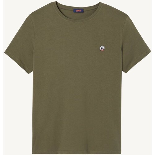 tekstylia Męskie T-shirty z krótkim rękawem JOTT PIETRO Zielony