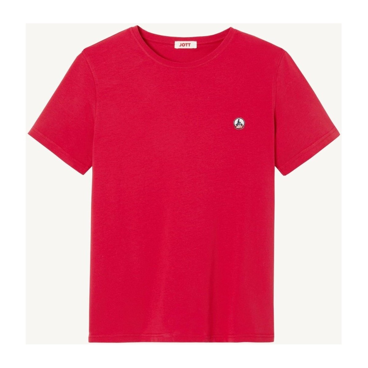 tekstylia Męskie T-shirty z krótkim rękawem JOTT PIETRO Czerwony
