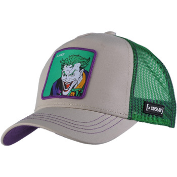 Dodatki Męskie Czapki z daszkiem Capslab DC Comics Joker Cap Beżowy