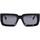 Zegarki & Biżuteria  okulary przeciwsłoneczne Off-White Occhiali da Sole  Boston 11007 Czarny
