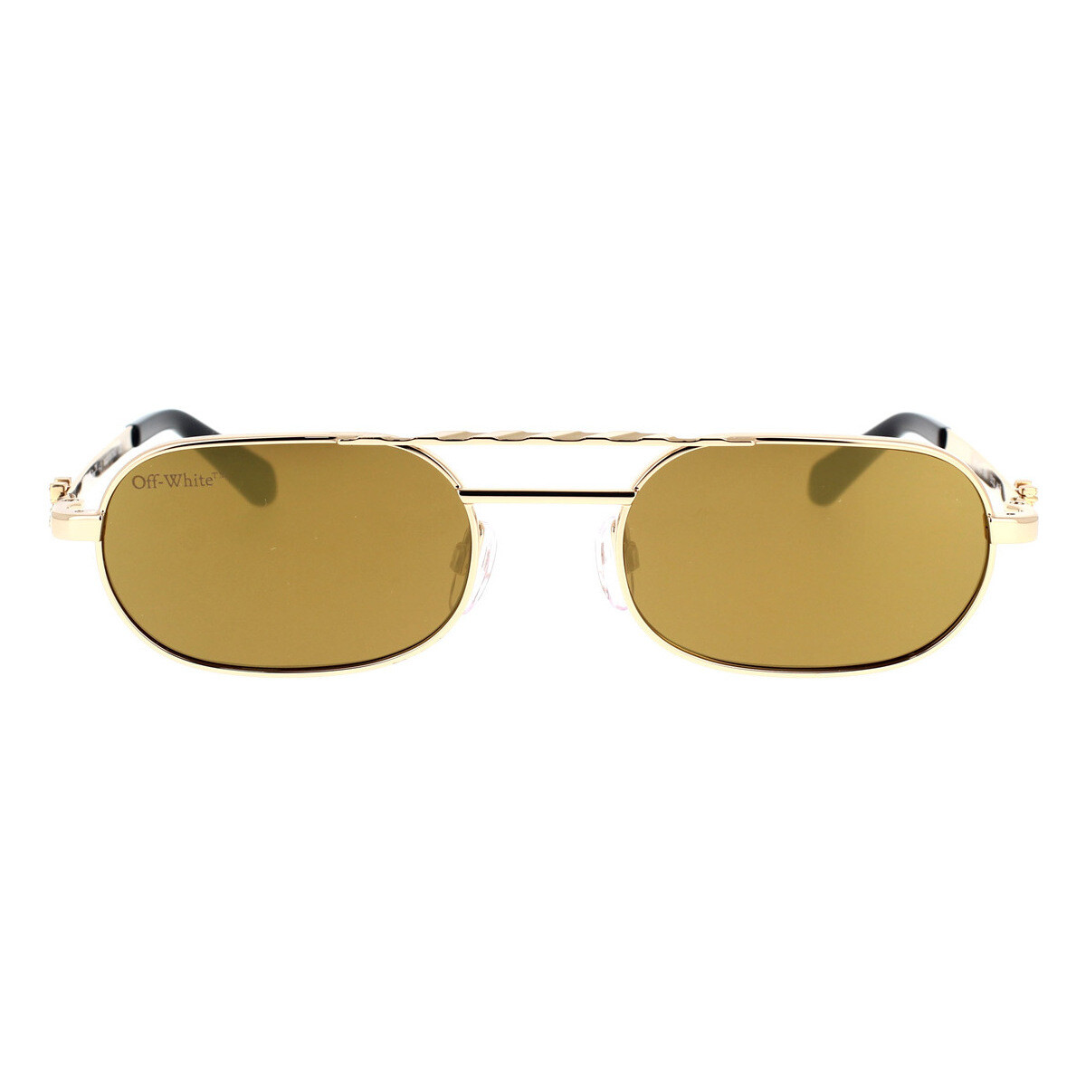 Zegarki & Biżuteria  okulary przeciwsłoneczne Off-White Occhiali da Sole  Baltimore 17676 Złoty