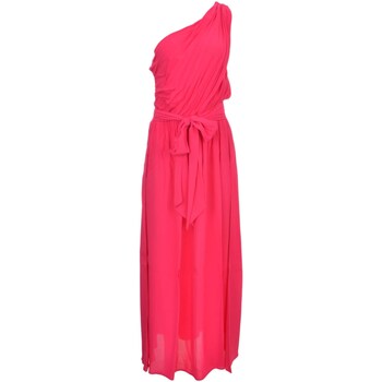 tekstylia Damskie Sukienki długie Pinko 100997-A0TP Różowy