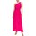 tekstylia Damskie Sukienki długie Pinko 100997-A0TP Różowy