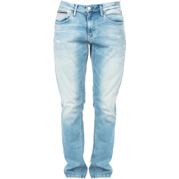 tekstylia Męskie Spodnie z pięcioma kieszeniami Tommy Hilfiger DM0DM13153 | Scanton Niebieski