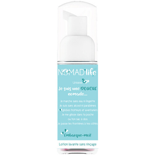 uroda Damskie Produkty do kąpieli  Nomad'life Non-Rinse Unisex Cleansing Lotion Embarque-Moi! Inny
