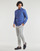 tekstylia Męskie Koszule z długim rękawem Polo Ralph Lauren CHEMISE AJUSTEE COL BOUTONNE EN POLO FEATHERWEIGHT Niebieski