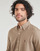 tekstylia Męskie Koszule z długim rękawem Polo Ralph Lauren CHEMISE AJUSTEE COL BOUTONNE EN POLO FEATHERWEIGHT Beżowy