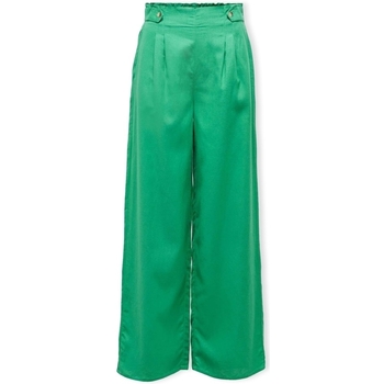 tekstylia Damskie Spodnie Only Viva Life - Simply Green Zielony