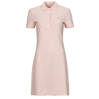 tekstylia Damskie Sukienki krótkie Lacoste EF5473 Różowy