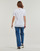tekstylia Damskie T-shirty z krótkim rękawem Lacoste TH1147 Biały