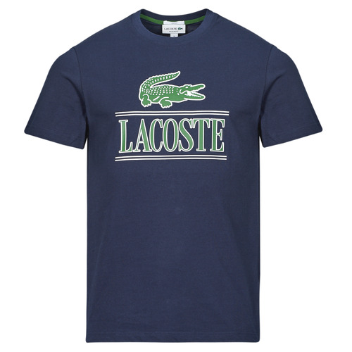 tekstylia Męskie T-shirty z krótkim rękawem Lacoste TH1218 Marine