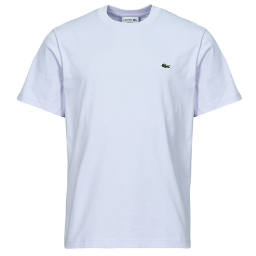tekstylia Męskie T-shirty z krótkim rękawem Lacoste TH7318 Biały