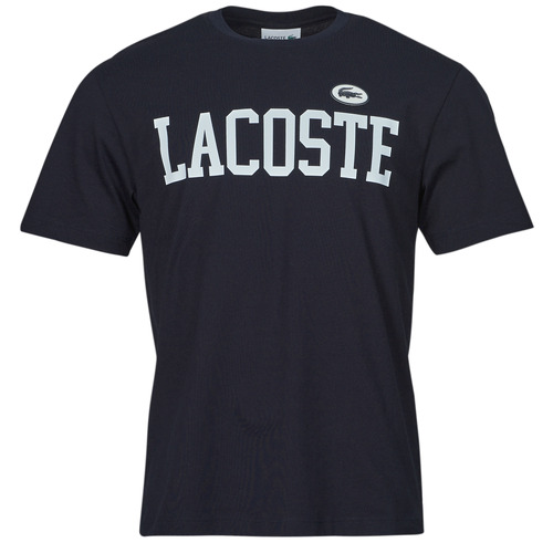 tekstylia Męskie T-shirty z krótkim rękawem Lacoste TH7411 Marine