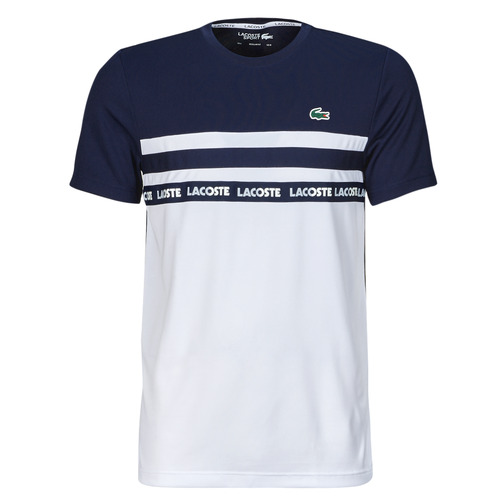 tekstylia Męskie T-shirty z krótkim rękawem Lacoste TH7515 Marine / Biały