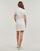 tekstylia Damskie Sukienki krótkie Lacoste EF7252 Beżowy