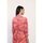 tekstylia Damskie Sukienki Molly Bracken RV121ABE Różowy