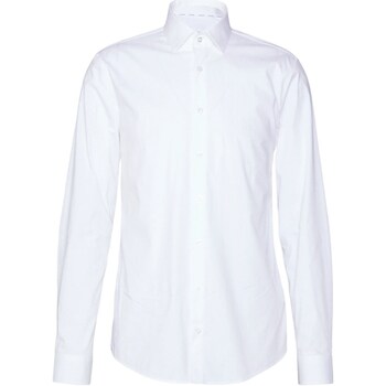 tekstylia Męskie Koszule z długim rękawem Calvin Klein Jeans K10K108229 Biały