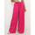 tekstylia Damskie Spodnie La Modeuse 67263_P156255 Różowy