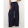 tekstylia Damskie Spodnie La Modeuse 67271_P156263 Niebieski