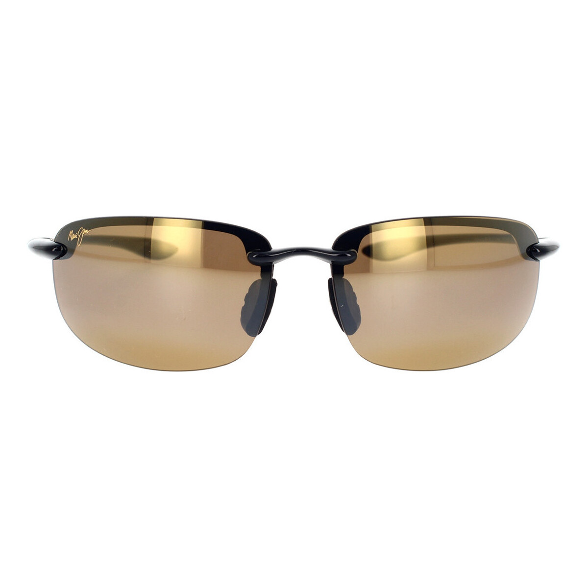 Zegarki & Biżuteria  okulary przeciwsłoneczne Maui Jim Occhiali da Sole  Hookipa H407-02 Polarizzati Czarny