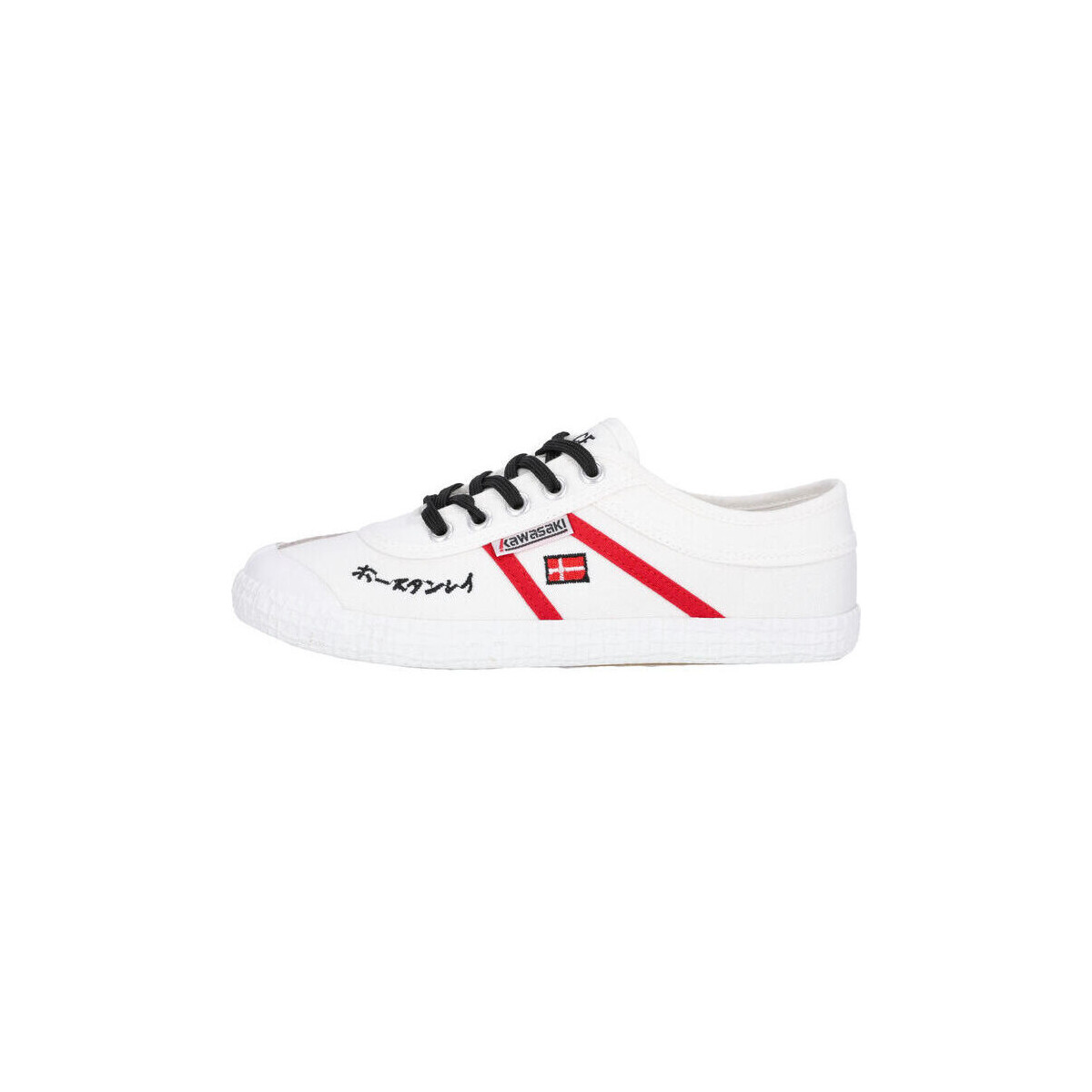 Buty Trampki Kawasaki Signature Canvas Shoe K202601-ES 1002 White Biały