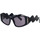 Zegarki & Biżuteria  okulary przeciwsłoneczne Gcds Occhiali da sole  GD0023/S 01A Czarny