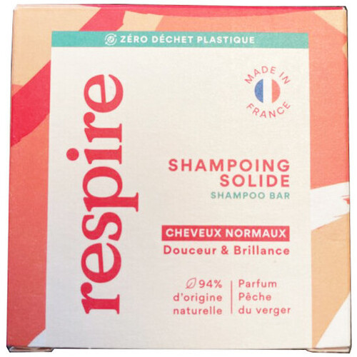uroda Damskie Szampony  Respire Pêche Du Verger Solid Shampoo 75g - Normal Hair Inny