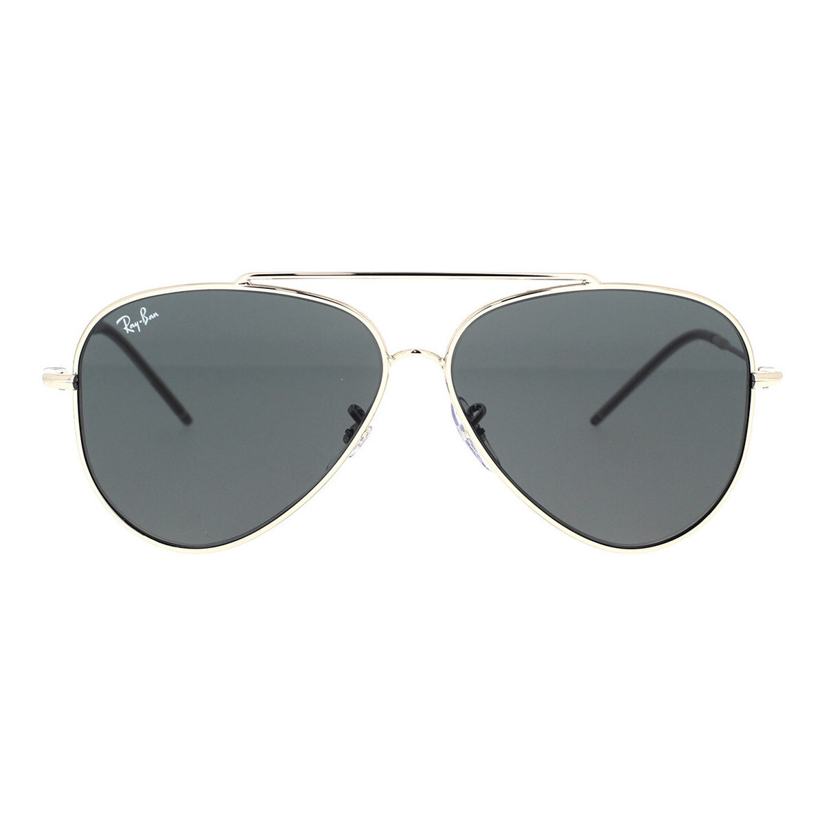 Zegarki & Biżuteria  okulary przeciwsłoneczne Ray-ban Occhiali da Sole  Reverse RBR0101S 003/GR Srebrny
