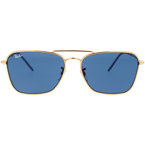 Zegarki & Biżuteria  okulary przeciwsłoneczne Ray-ban Occhiali da Sole  Reverse RBR0102S 92023A Złoty