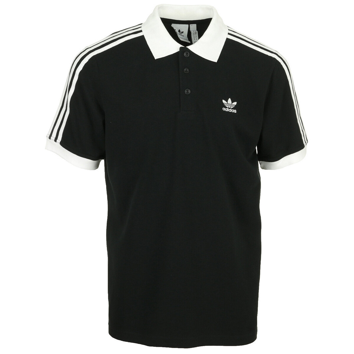 tekstylia Męskie T-shirty i Koszulki polo adidas Originals 3 Stripes Polo Czarny